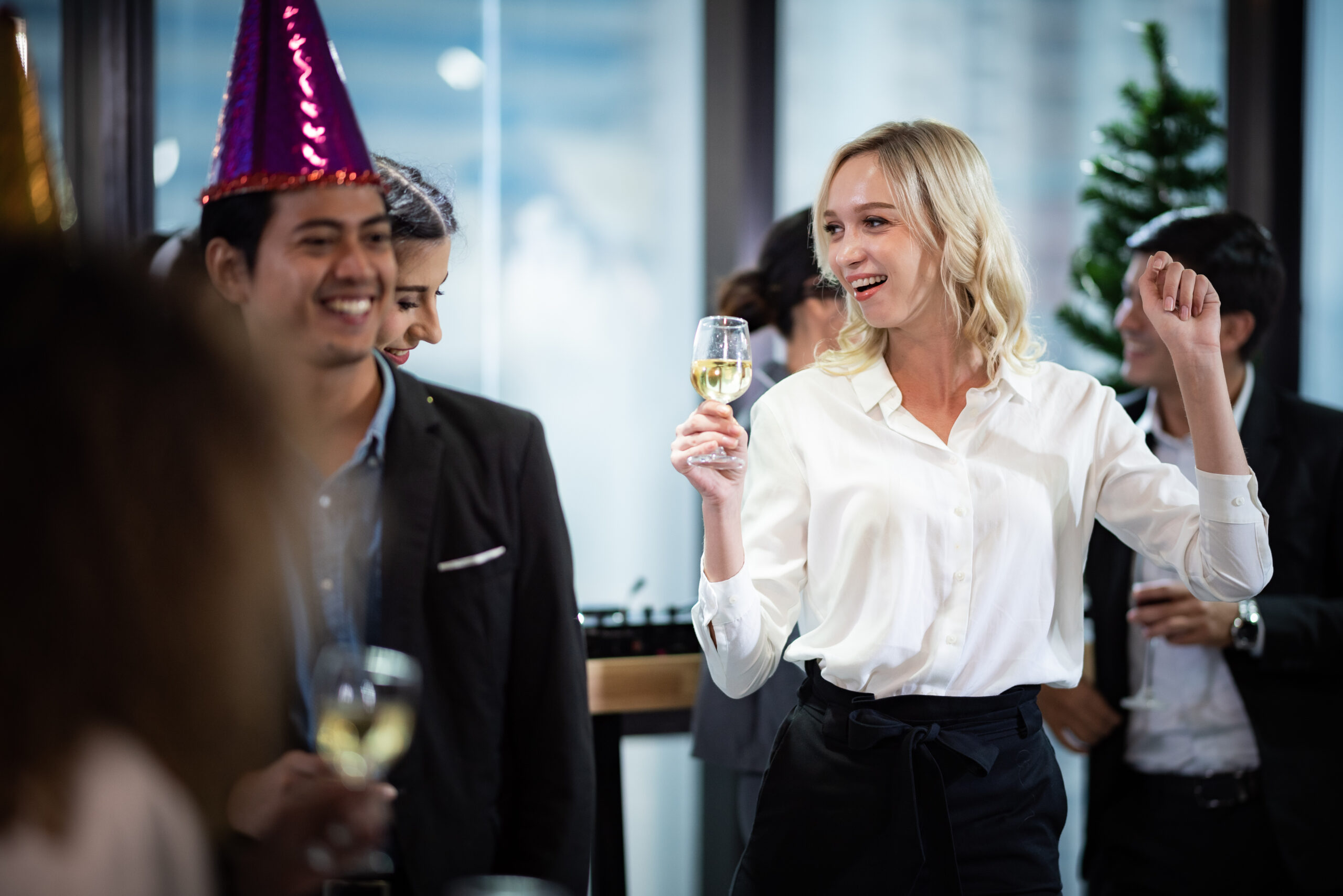 Business People Party Celebration Success Concept